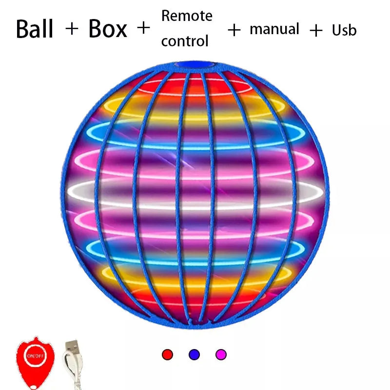 Flying LED Boomerang Ball.