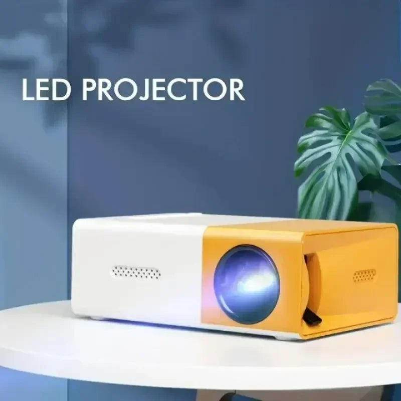 Mini projetor LED portátil