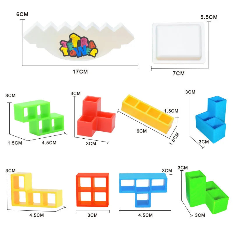 48-64PCS Tetra Tower Stacking
