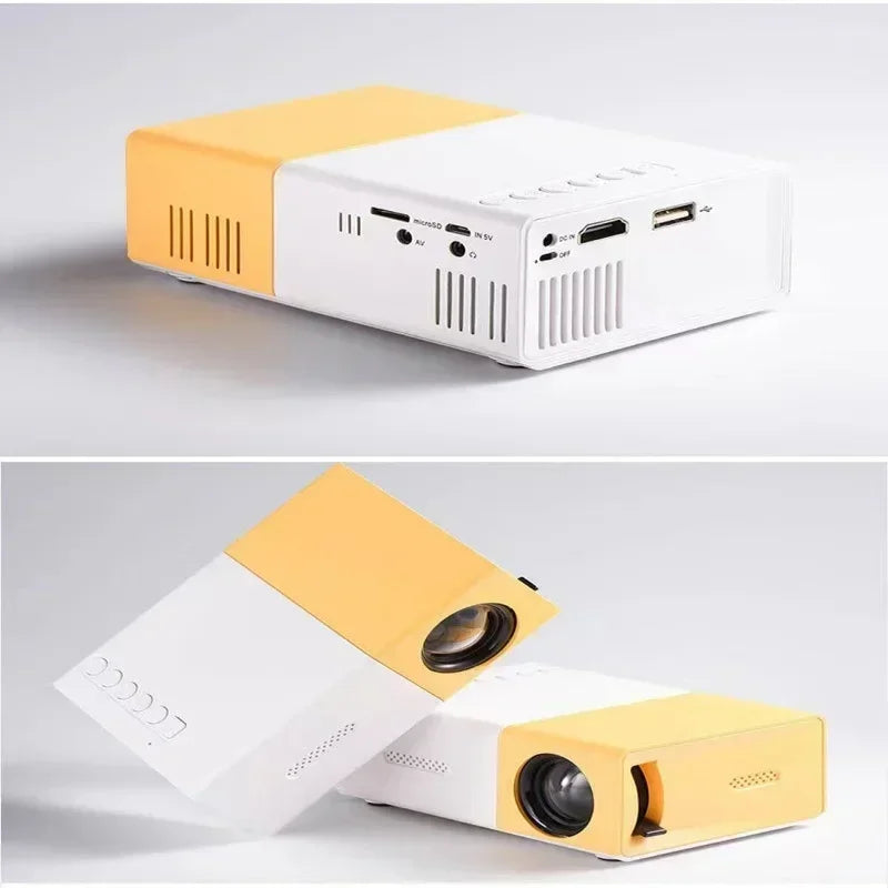 Mini projetor LED portátil