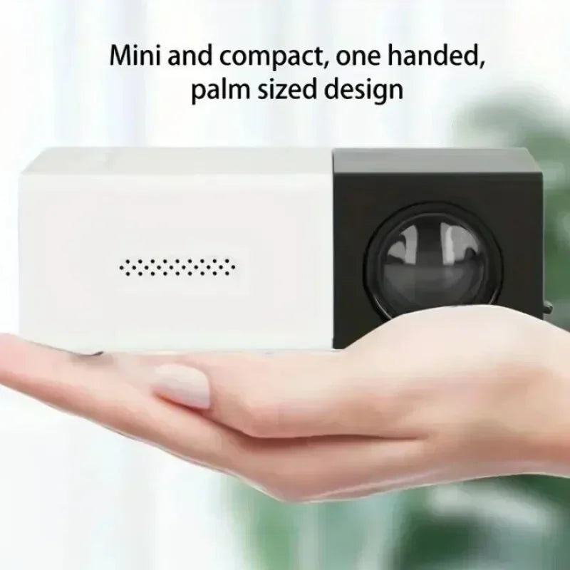 Mini projetor LED portátil